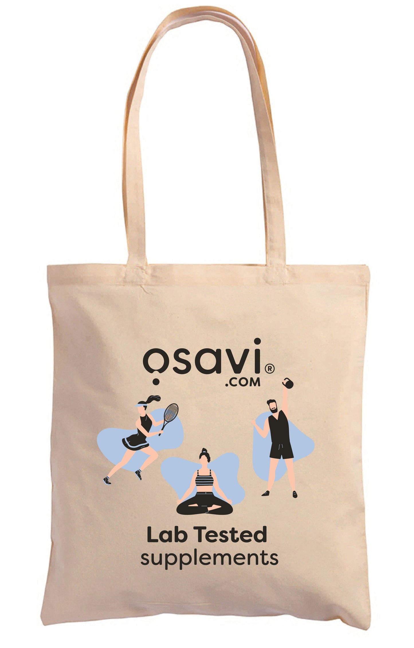 Osavi Cotton Bag, Lab Tested Supplements