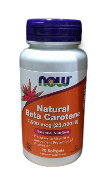 Beta Carotene Natural by NOW Foods