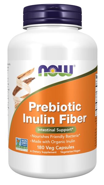 Prebiotic Inulin Fiber by NOW Foods