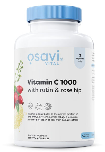 Vitamin C1000 with Rutin & Rose Hip by Osavi