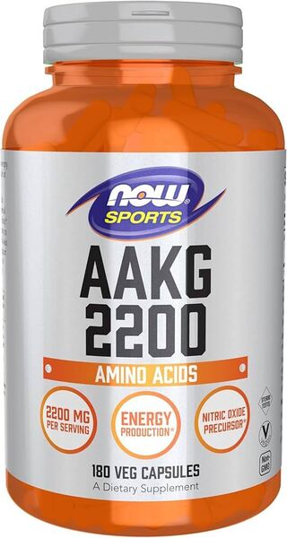 AAKG 2200 by NOW Foods