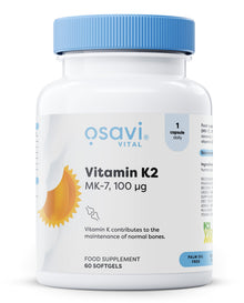 Vitamin K2 MK-7, 100mcg - 60 softgels