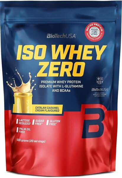 BioTechUSA Iso Whey Zero Catalan Caramel Cream 500g