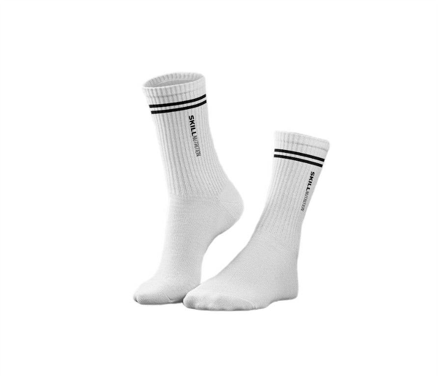 Socks SKILL, White - Marketing Only