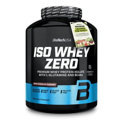 BioTechUSA Iso Whey Zero — Dark Chocolate / 1816 grams
