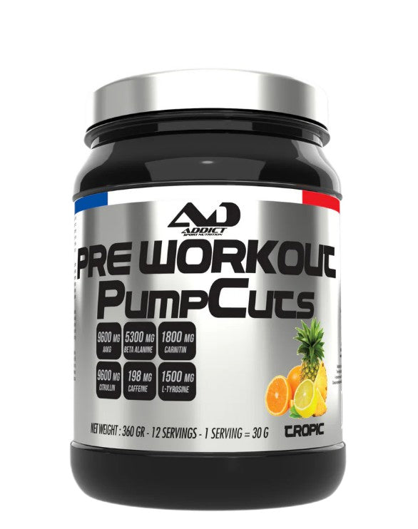 Pre Workout Pump Cuts by Addict Sport Nutrition – product image 3