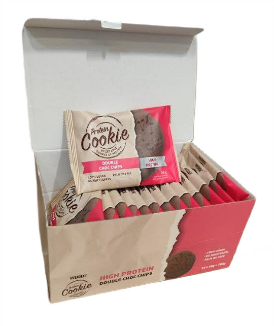 Protein Cookie, Double Choc Chips - 14 x 50g
