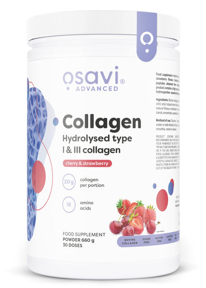 Collagen Hydrolysed Type I & III by Osavi – product image 4