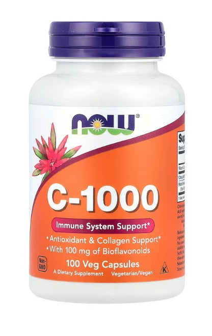 Vitamin C-1000 with 100mg Bioflavonoids by NOW Foods