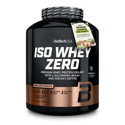 BioTechUSA Iso Whey Zero — Caffe Latte / 1816 grams