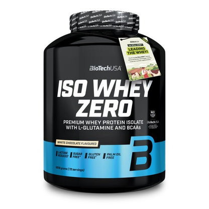 BioTechUSA Iso Whey Zero — White Chocolate / 1816 grams