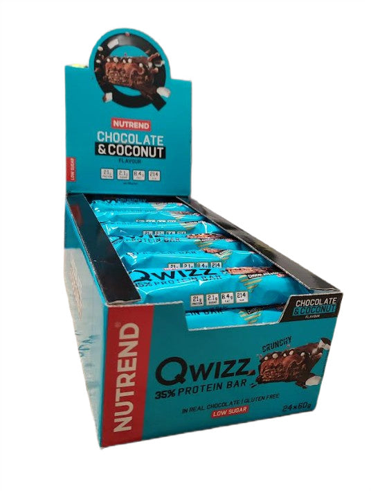 Qwizz 35% Protein Bar by Nutrend – product image 2