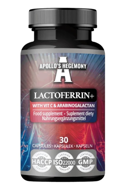 Lactoferrin+ with Vit C & Arabinogalactan by Apollo's Hegemony