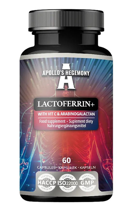 Lactoferrin+ with Vit C & Arabinogalactan by Apollo's Hegemony – product image 2