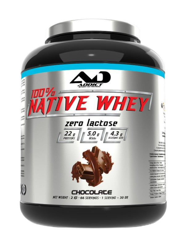 100% Native Whey Zero Lactose by Addict Sport Nutrition – product image 2