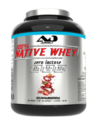 100% Native Whey Zero Lactose by Addict Sport Nutrition – product image 4