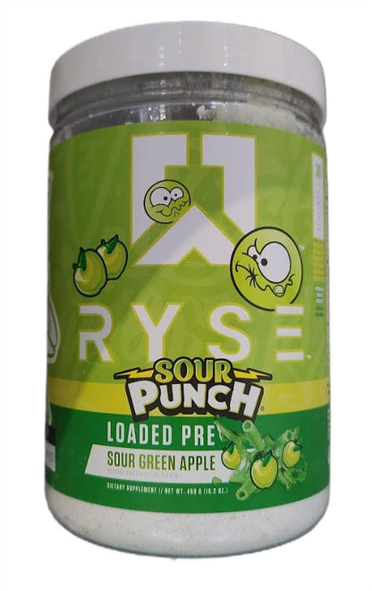 RYSE Loaded Pre - Sour Punch Sour Green Apple / 459 g