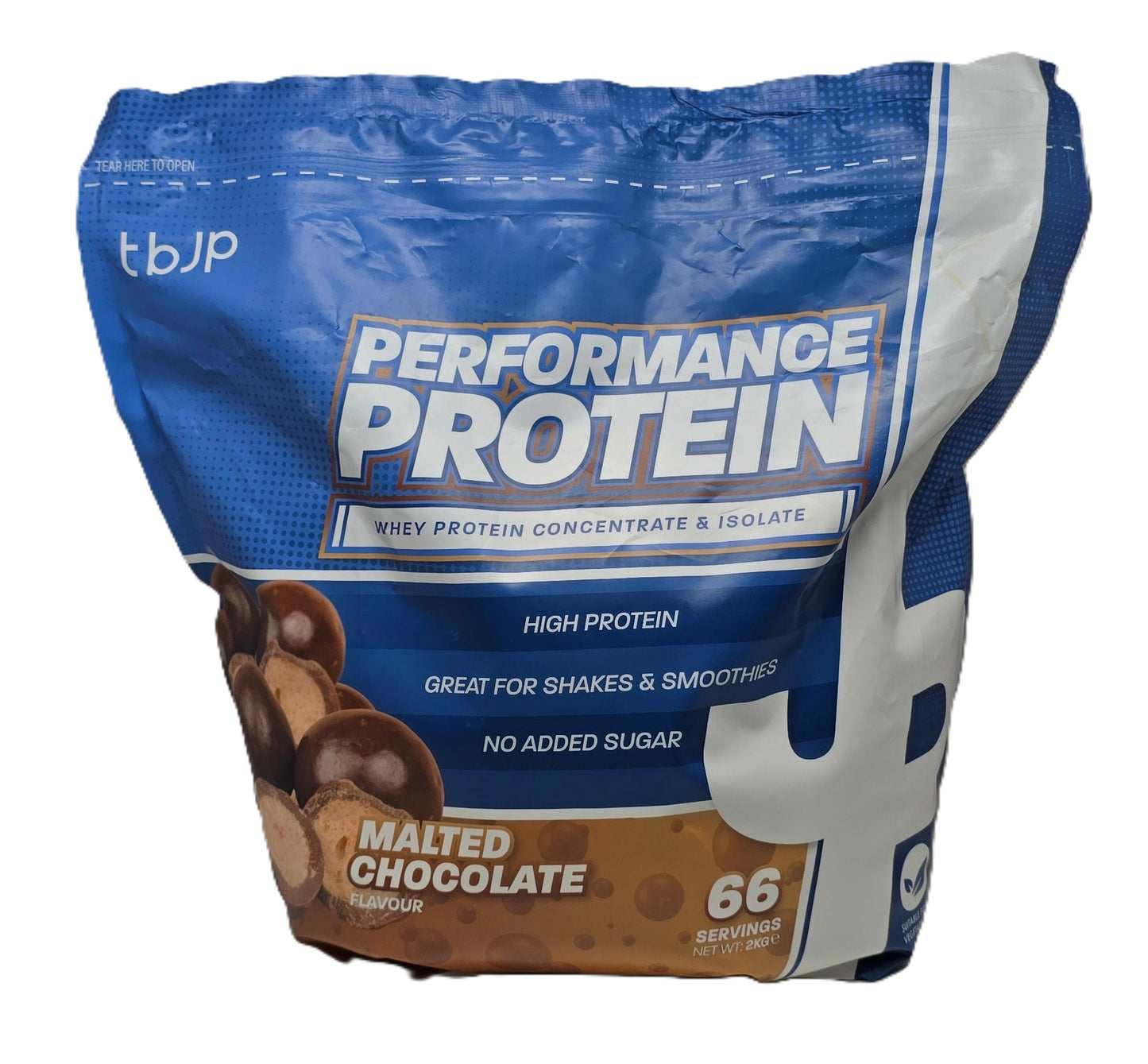 Performance Protein, Malted Chocolate - 2000g