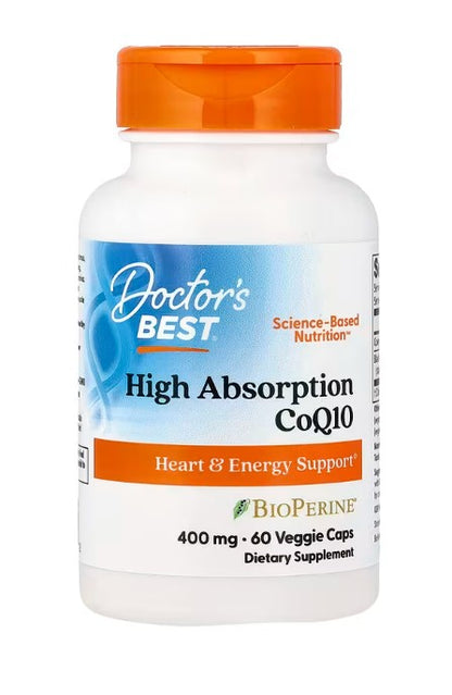 High Absorption CoQ10 with BioPerine