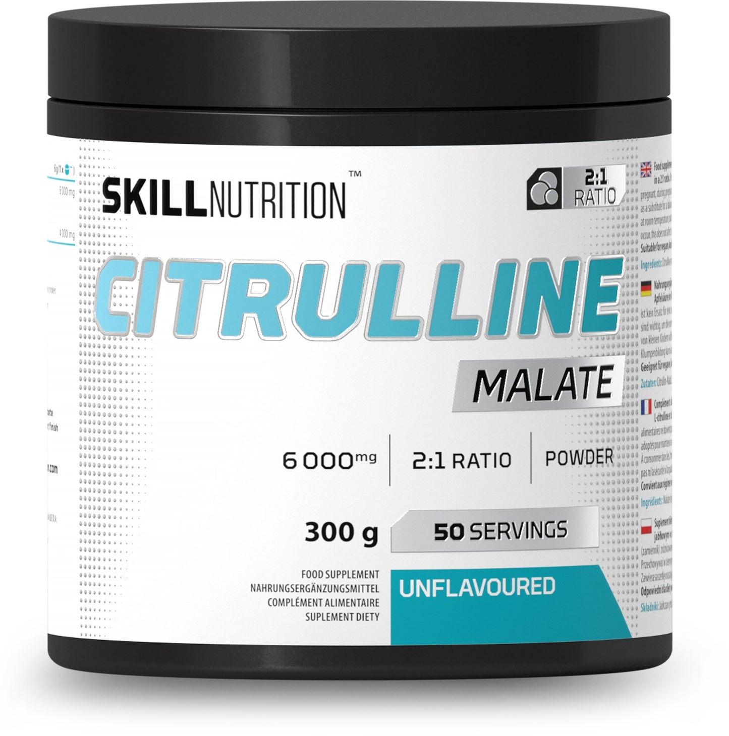 Citrulline Malate 2:1 Powder, Unflavoured - 300g