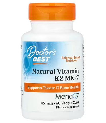 Natural Vitamin K2 MK7 with MenaQ7 by Doctor's Best – product image 2