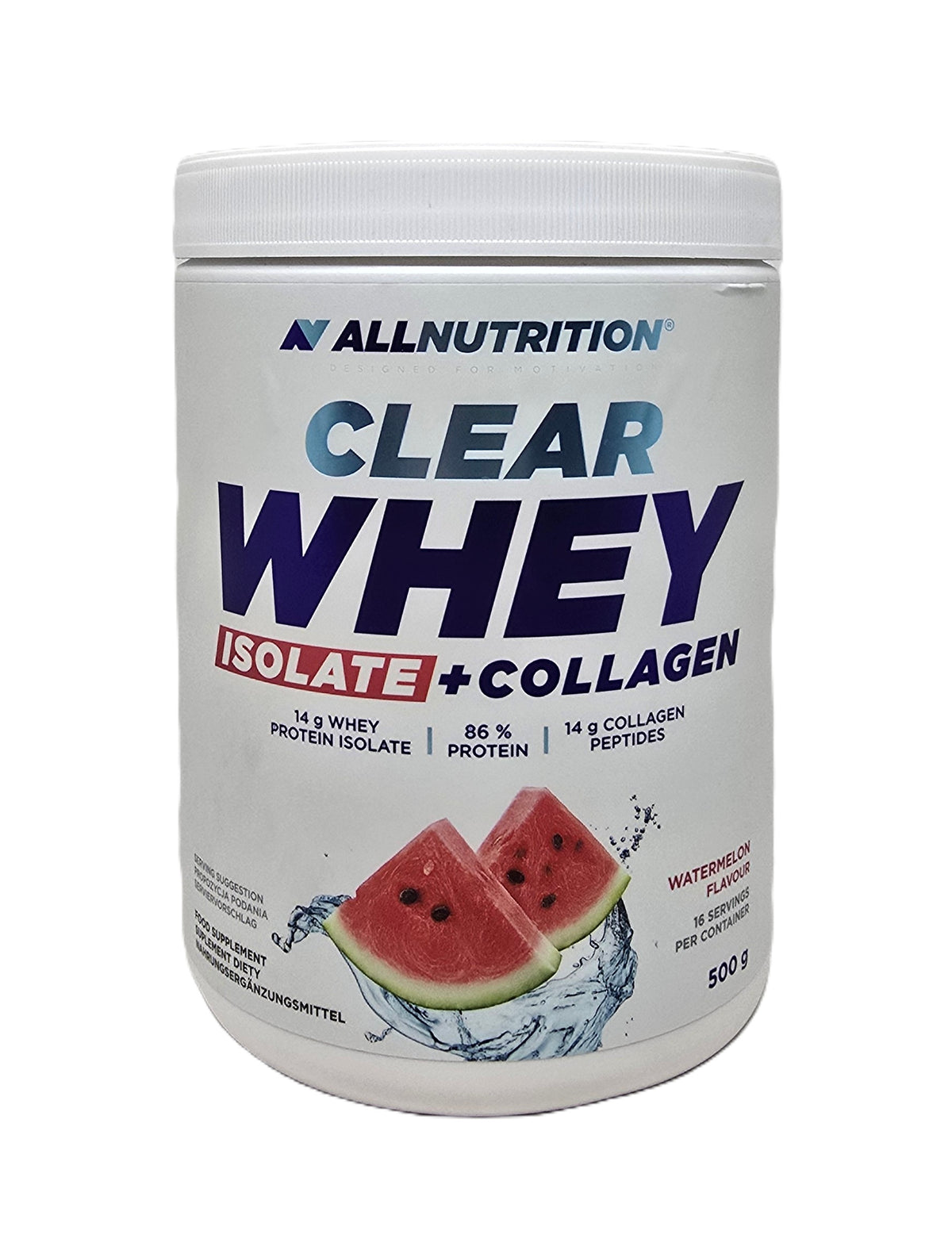 Clear Whey Isolate + Collagen by Allnutrition – product image 4