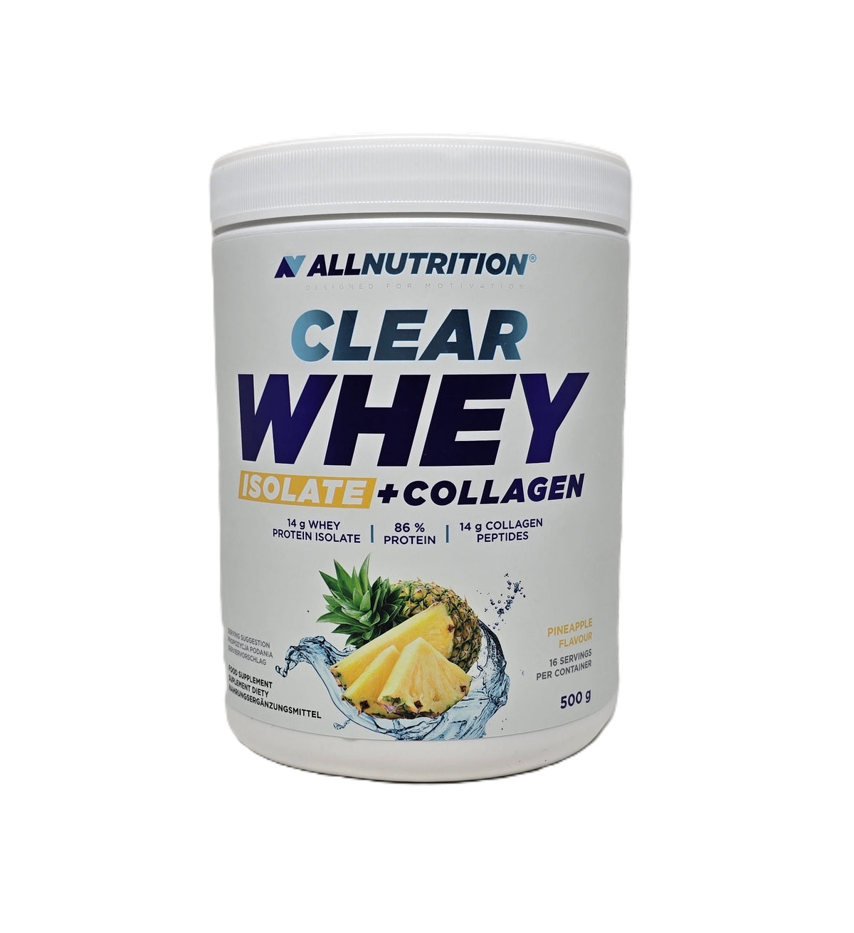 Clear Whey Isolate + Collagen by Allnutrition – product image 2