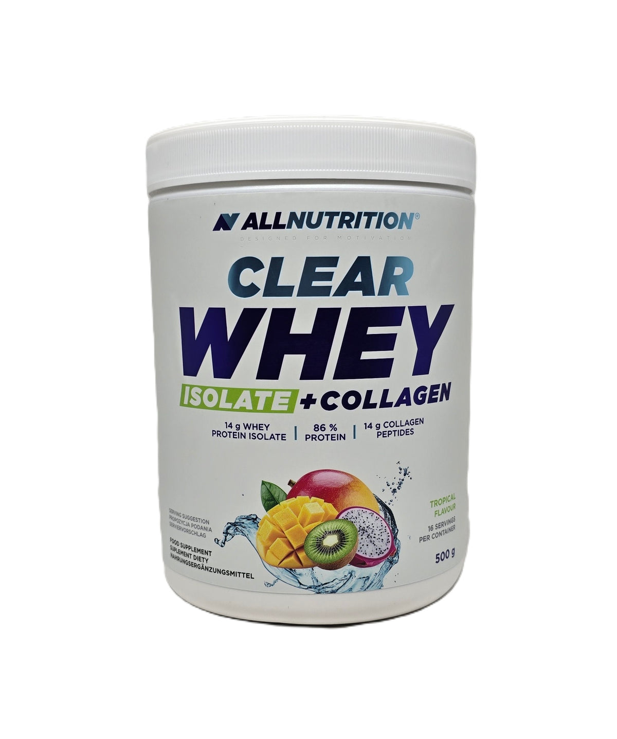 Clear Whey Isolate + Collagen by Allnutrition – product image 3