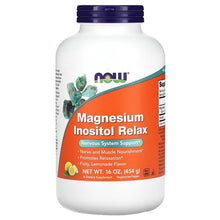 NOW Foods Magnesium Inositol Relax Powder - 454g