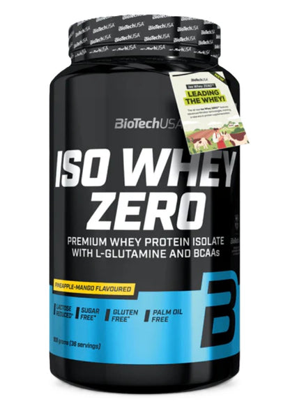 BioTechUSA Iso Whey Zero — Pineapple-Mango / 908 grams