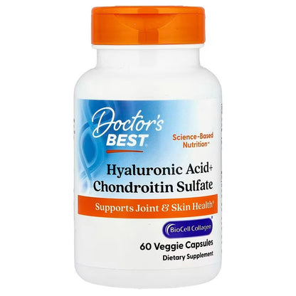 Hyaluronic Acid + Chondroitin Sulfate with BioCell Collagen by Doctor's Best