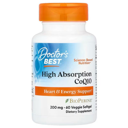 High Absorption CoQ10 with BioPerine