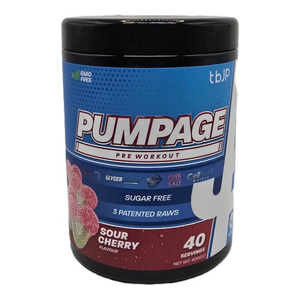 Trained by JP Pumpage 400g Sour Cherry