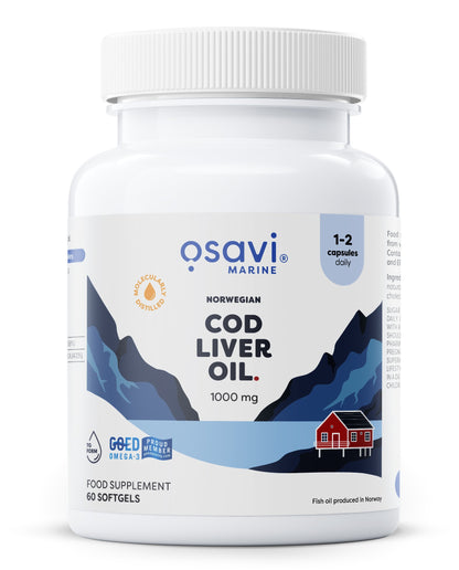 Norwegian Cod Liver Oil Softgels