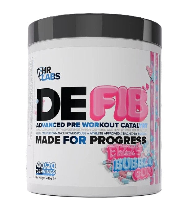 Defib Advanced Pre Workout Catalyst, Fizzy Bubble Gum - 440g