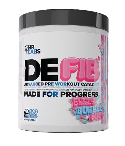 HR Labs DEFIB Fizzy Bubble Gum 440g