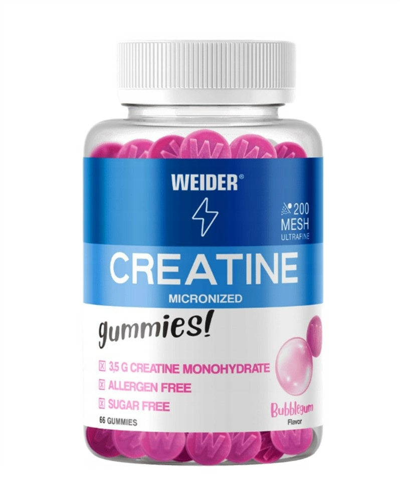 Micronized Creatine Gummies, Bubblegum - 66 gummies