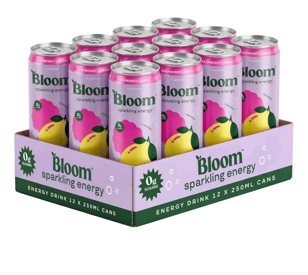 Sparkling Energy, Raspberry Lemon - 12 x 250ml.
