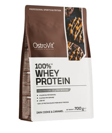 100% Whey Protein, Dark Cookie & Caramel - 700g