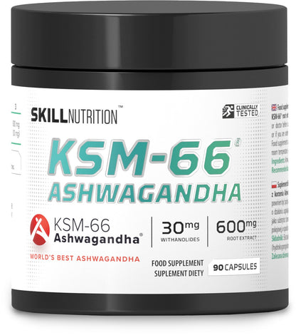 KSM-66 Ashwagandha by Skill Nutrition
