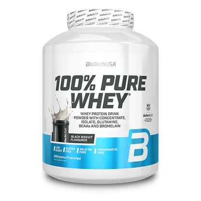 BioTechUSA 100% Pure Whey — Black Biscuit / 2000 grams