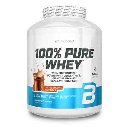 BioTechUSA 100% Pure Whey — Salted Caramel/ 2000 grams