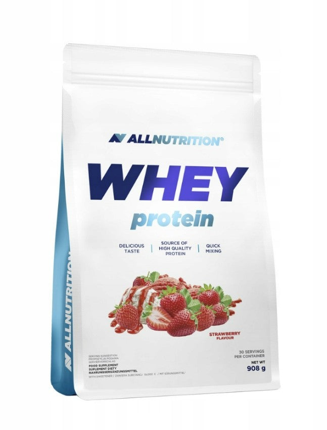 Whey Protein, Strawberry - 908g