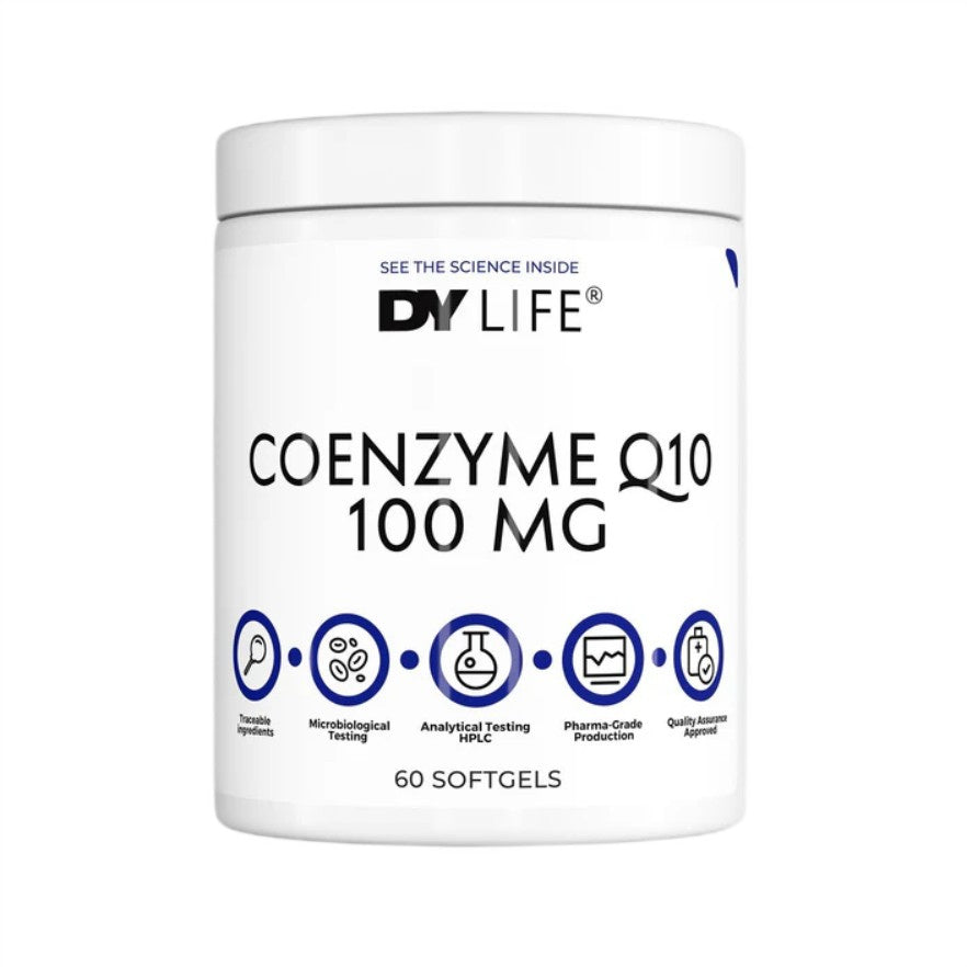 DY LIFE Coenzyme Q10, 100mg - 60 softgels