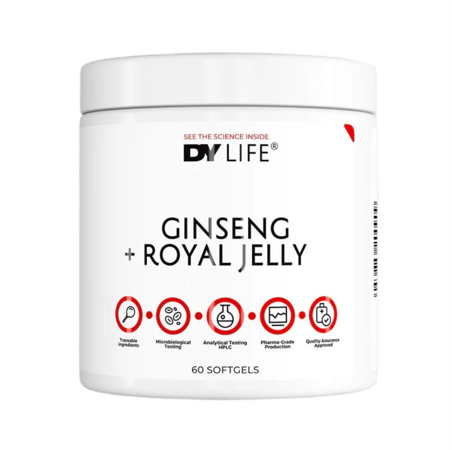 DY LIFE Ginseng + Royal Jelly - 60 softgels