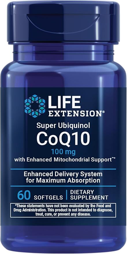 Super Ubiquinol CoQ10 – Enhanced / 100 mg / 60 Softgels