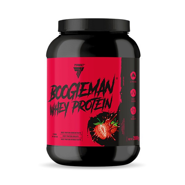 Boogieman Whey Protein, Bloody Strawberry - 2000g