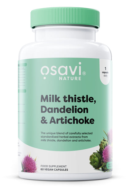 Milk Thistle Dandelion & Artichoke by Osavi