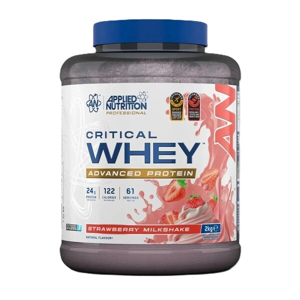 Applied Nutrition Critical Whey — Strawberry Milkshake / 2000 grams