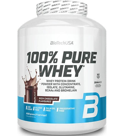 BioTechUSA 100% Pure Whey — Rich Chocolate / 2000 grams